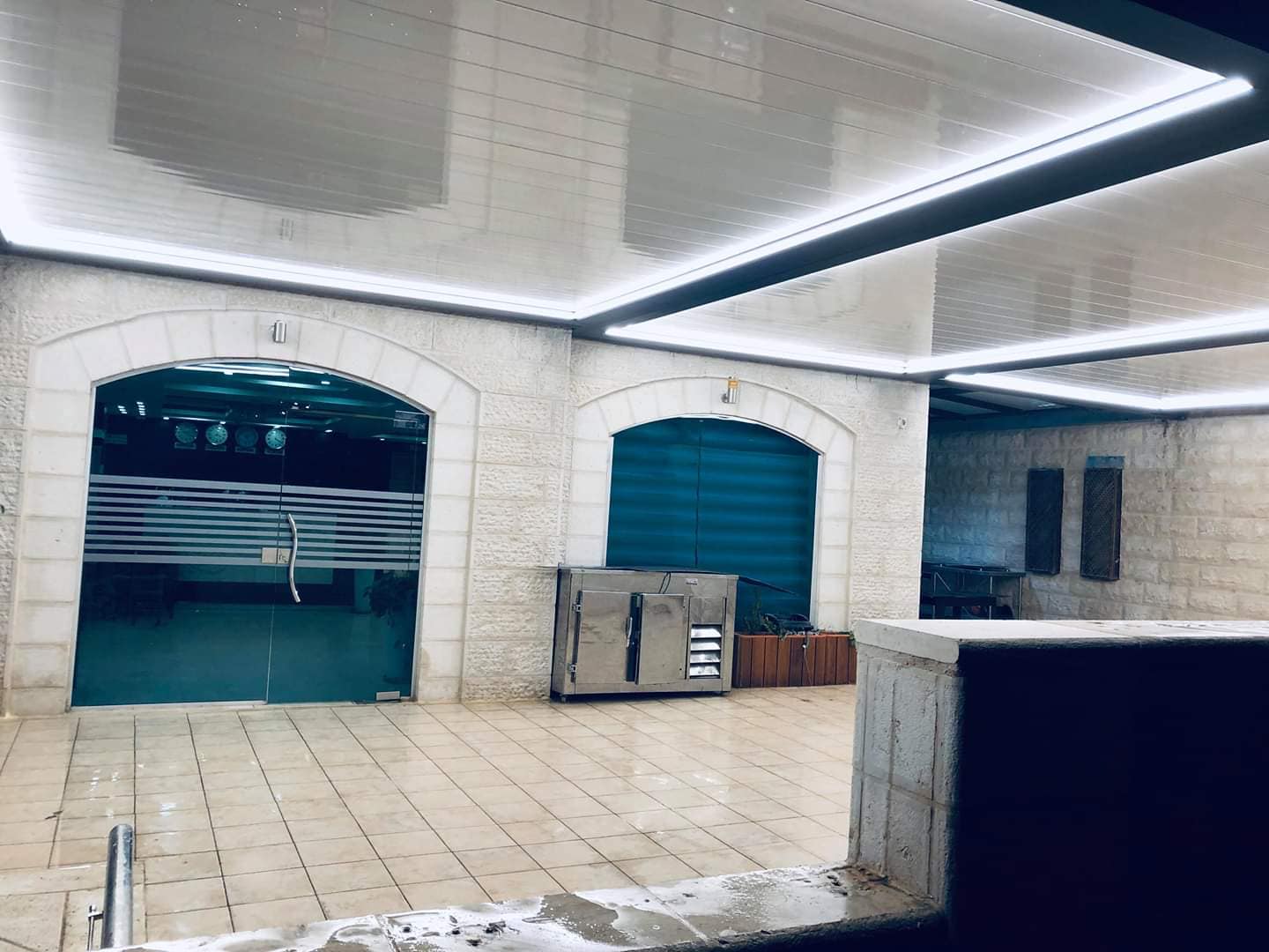 פרגולת אלומיניום — פרויקט 9